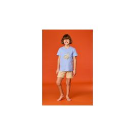Pyjama garçon Woody Str Short Animals - Bleu