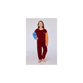 Homesuit Filles Teddy Woody - Rouge foncé