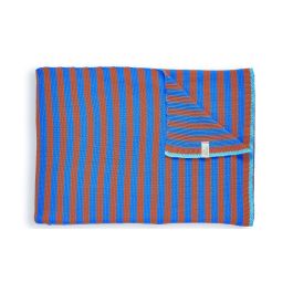Plaid Pip Studio Bonsoir Plaid à rayures - Bleu