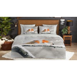 Enveloppe de couette Good Morning Greets - Grey