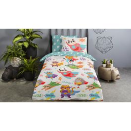 Enveloppe de couette Kids Good Morning Superhero - Multi