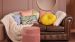Coussin décoratif KAAT Amsterdam Mandarin - Jaune