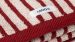 Serviette de bain Woody Stripes - Dark Red
