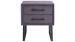 Serta Seattle table de chevet - Tissu