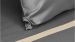 Enveloppe de couette Passion Home Linen Ribbon - Anthracite