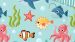 Enveloppe de couette Kids Good Morning Ocean - Aqua